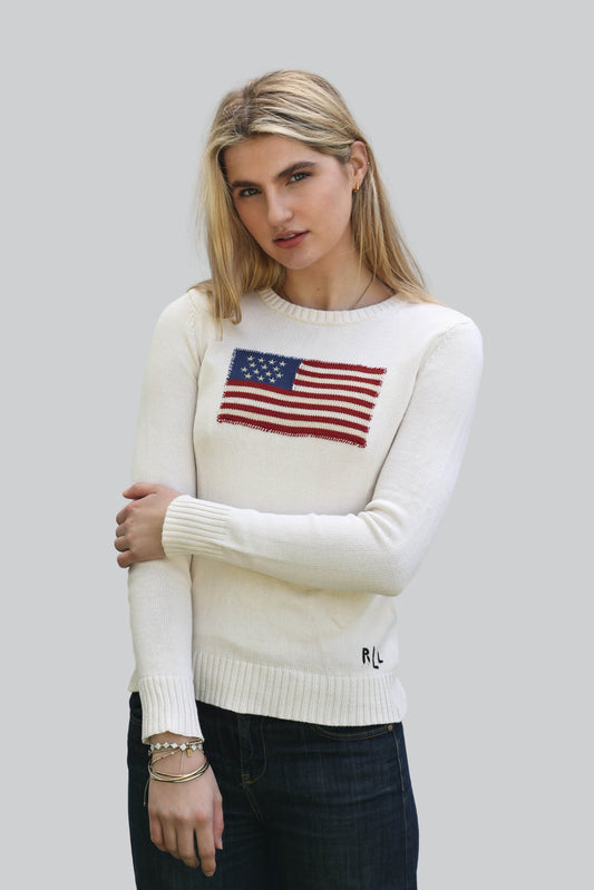 Vintage Ralph Lauren U.S.A Flag Jumper