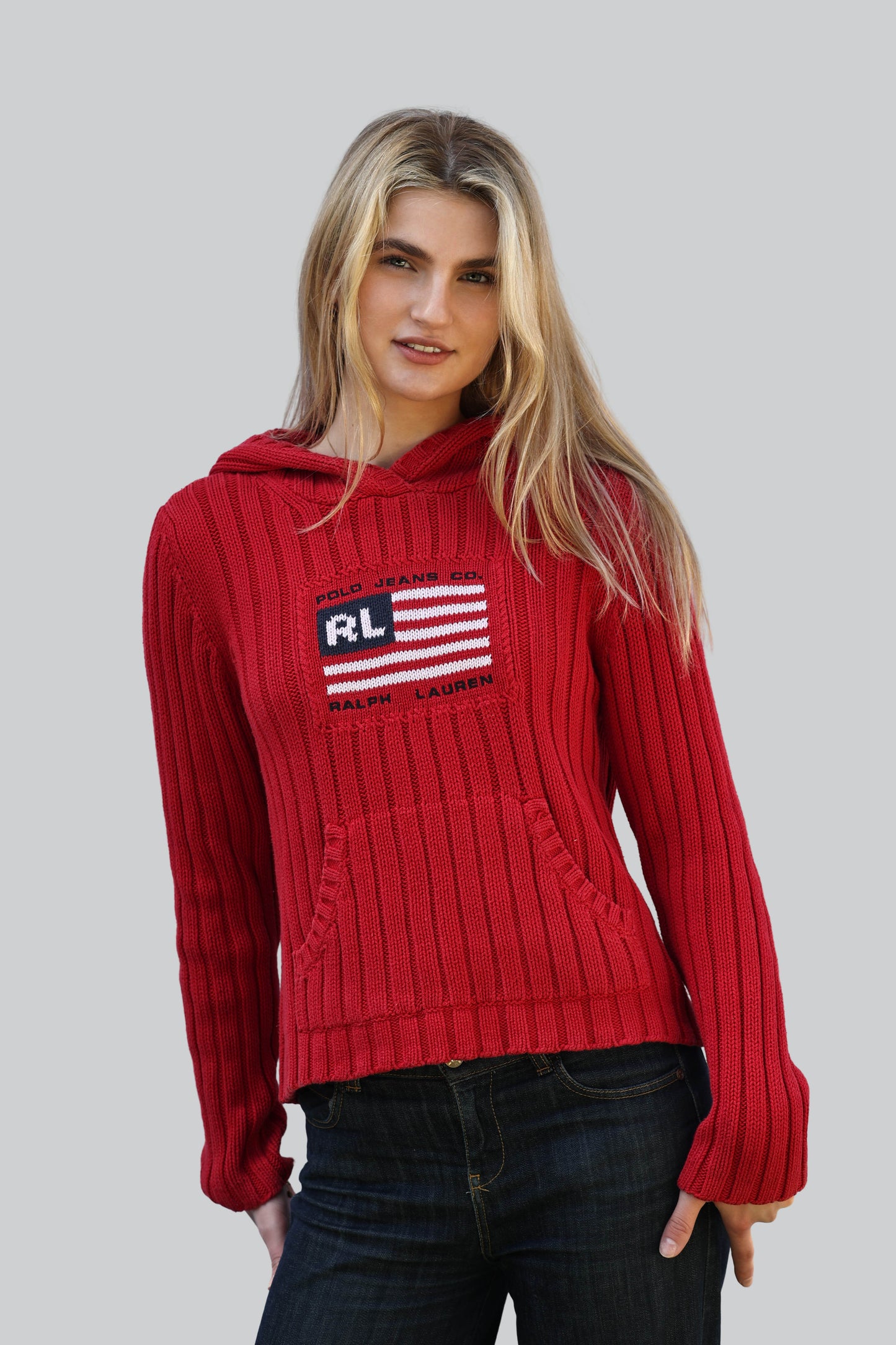 Vintage Ralph Lauren U.S.A Flag Jumper