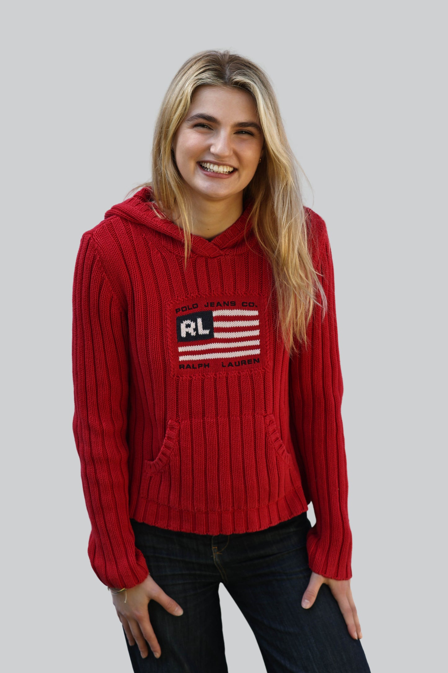 Vintage Ralph Lauren U.S.A Flag Jumper