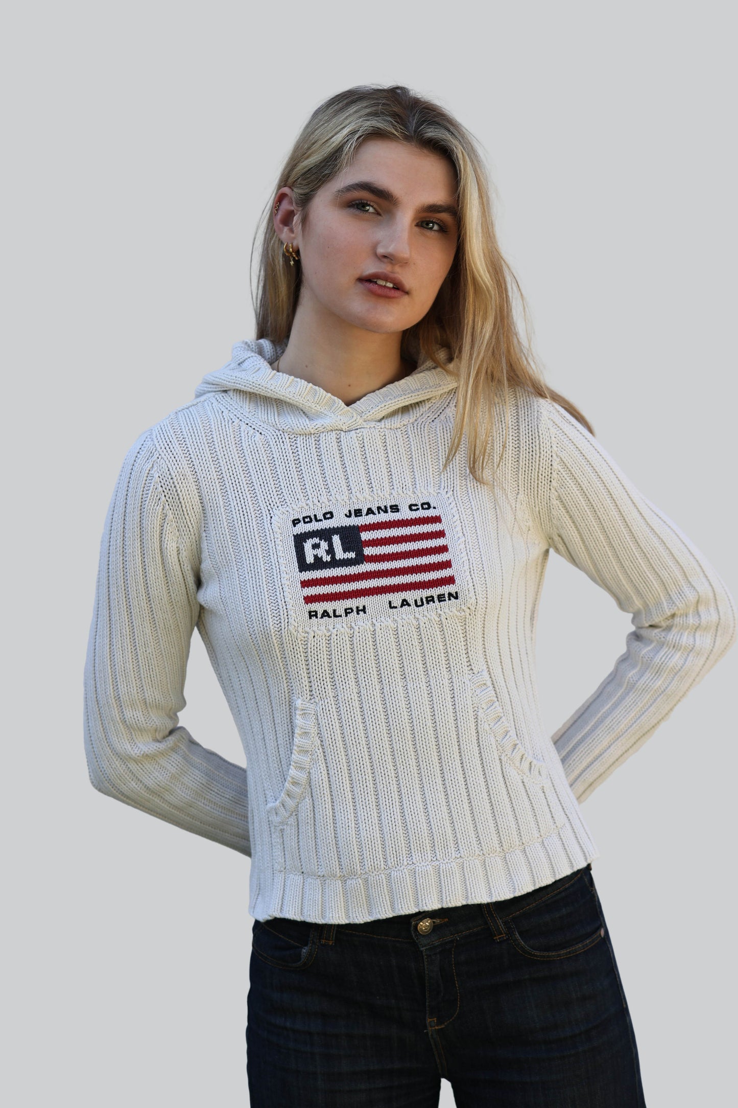 Vintage Ralph Lauren U.S.A Flag Jumper