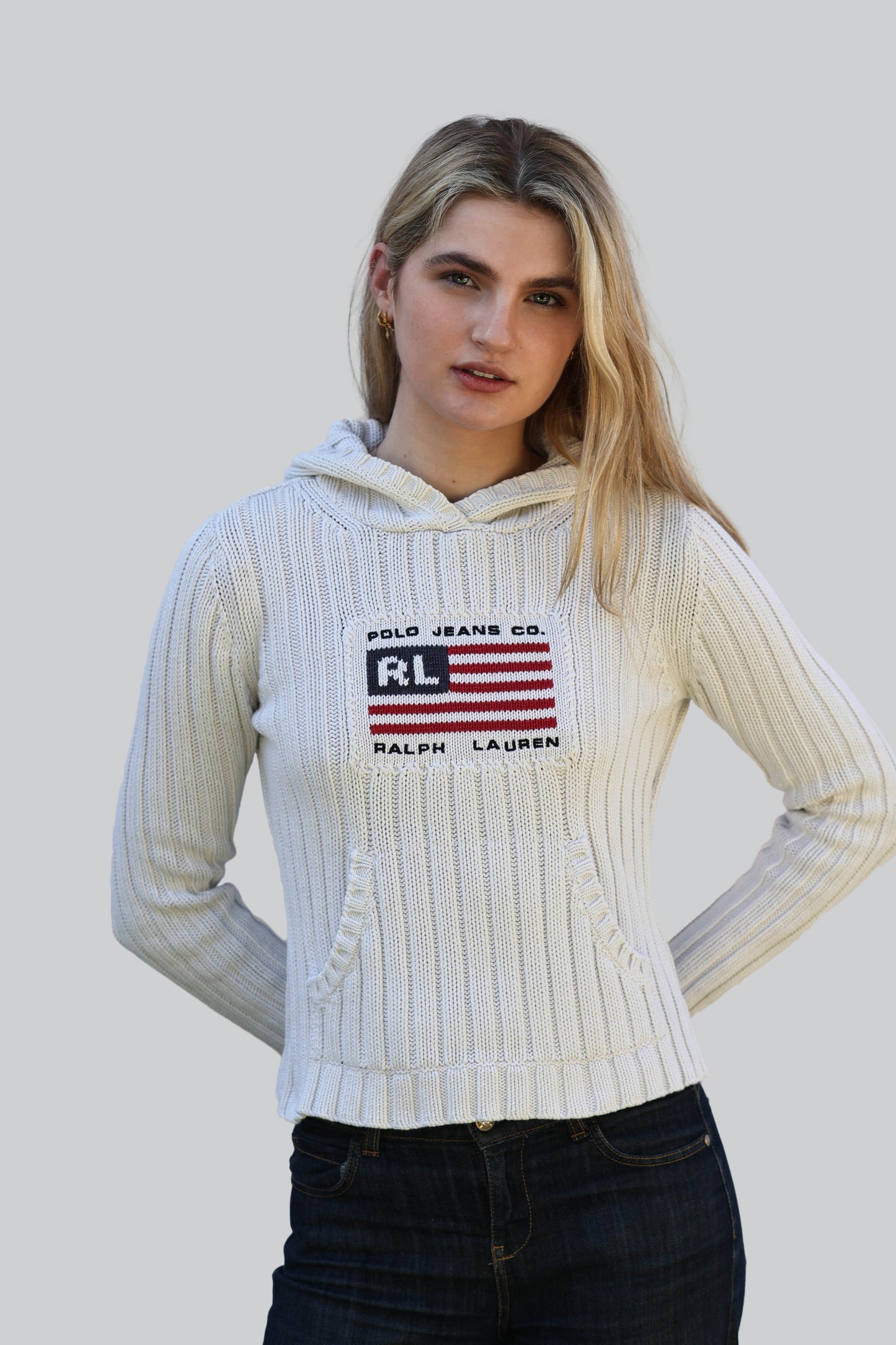 Vintage Ralph Lauren U.S.A Flag Jumper
