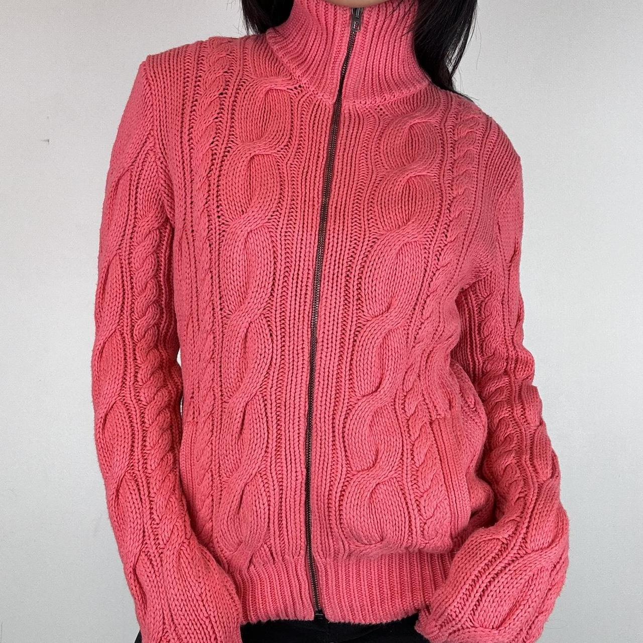 Ralph Lauren Cable Knit Zip Up