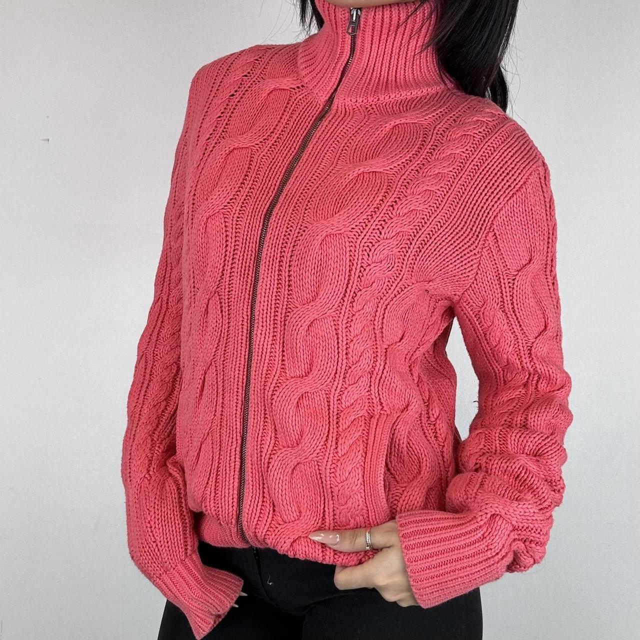 Ralph Lauren Cable Knit Zip Up