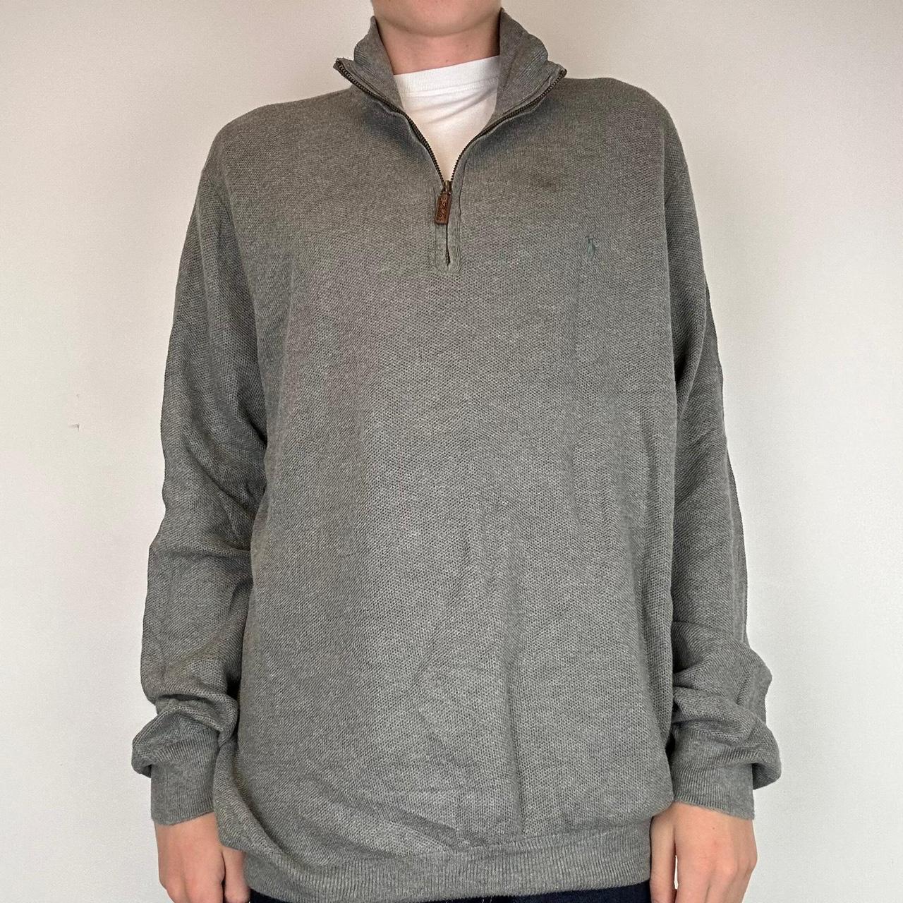 Ralph Lauren Quarter Zip with horse - XL