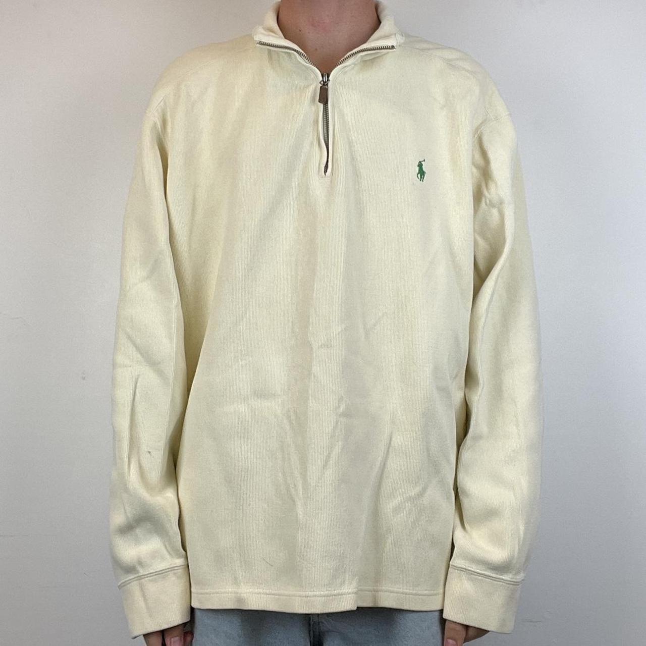 Ralph Lauren Quarter Zip Jumper - XL