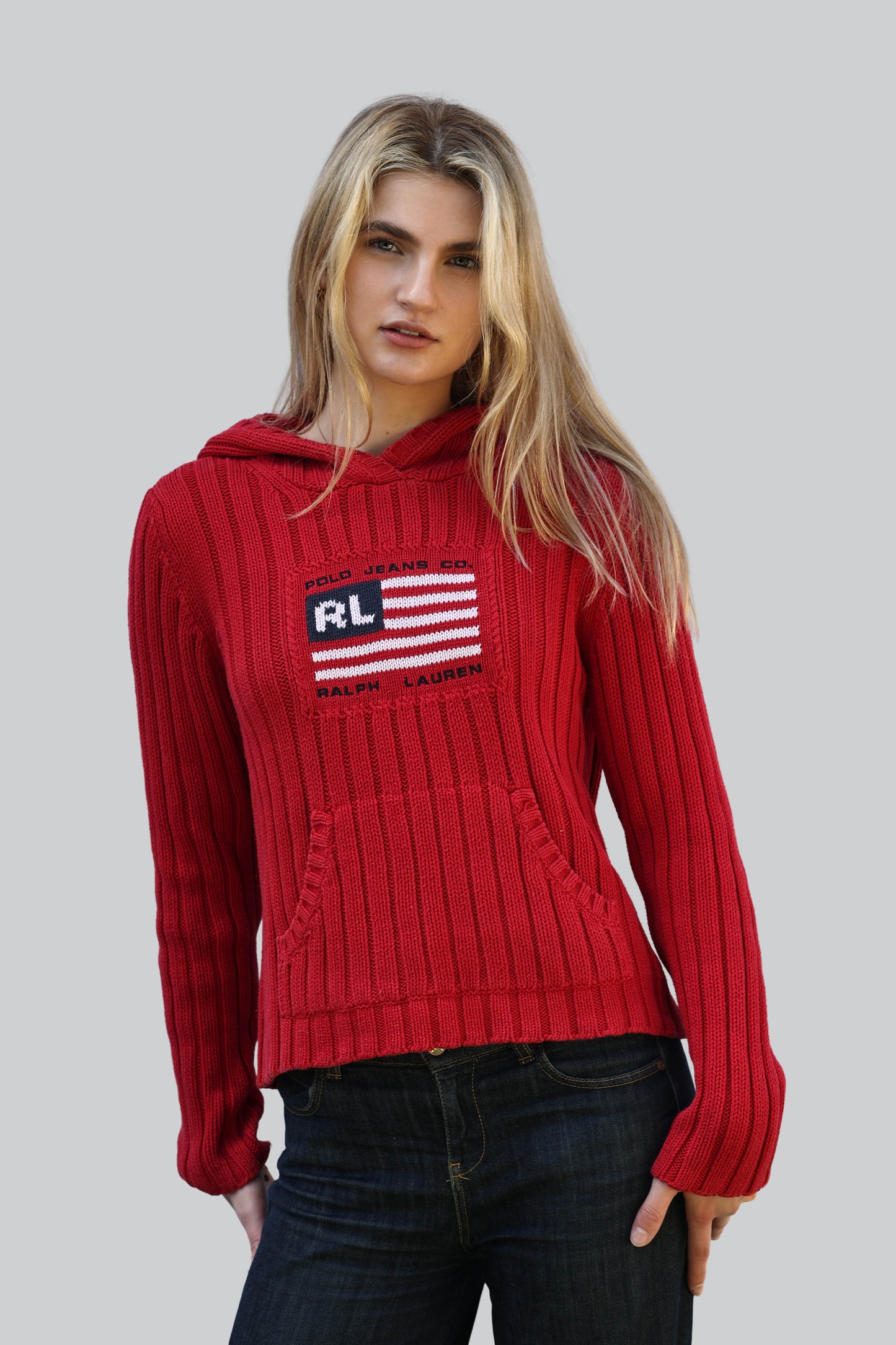 Vintage Ralph Lauren U.S.A Flag Jumper