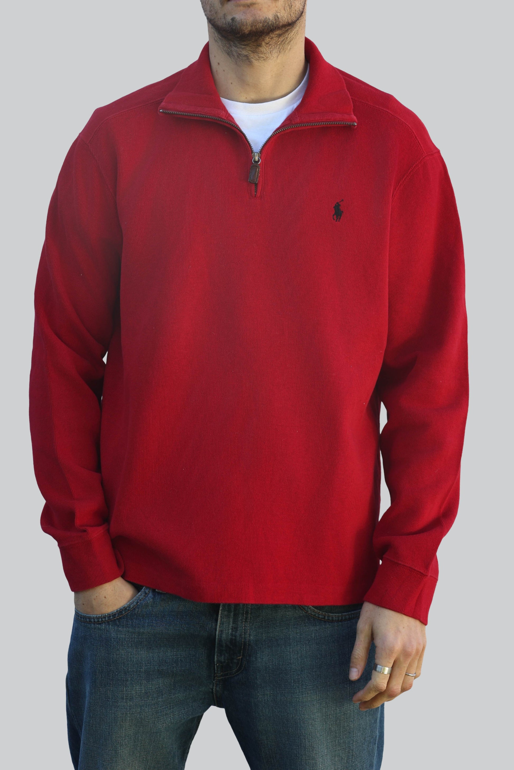 Vintage Ralph Lauren Quarter Zip Jumper – Off The Rails