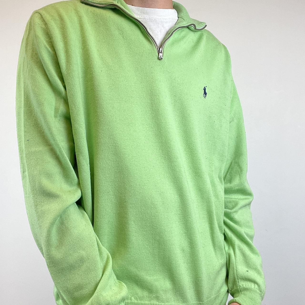 Ralph Lauren Quarter Zip Jumper - L