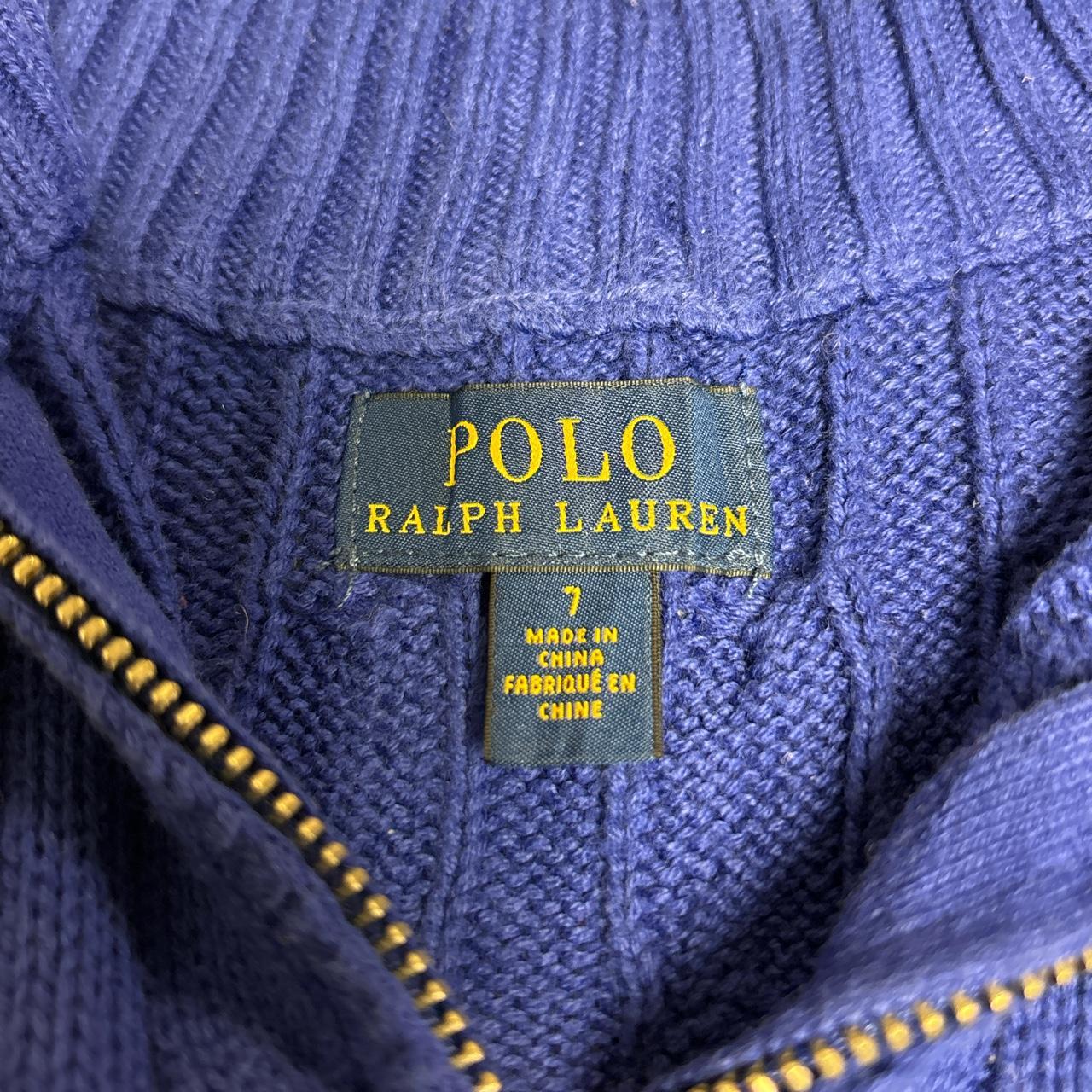 Ralph Lauren Cable Knit Quarter Zip