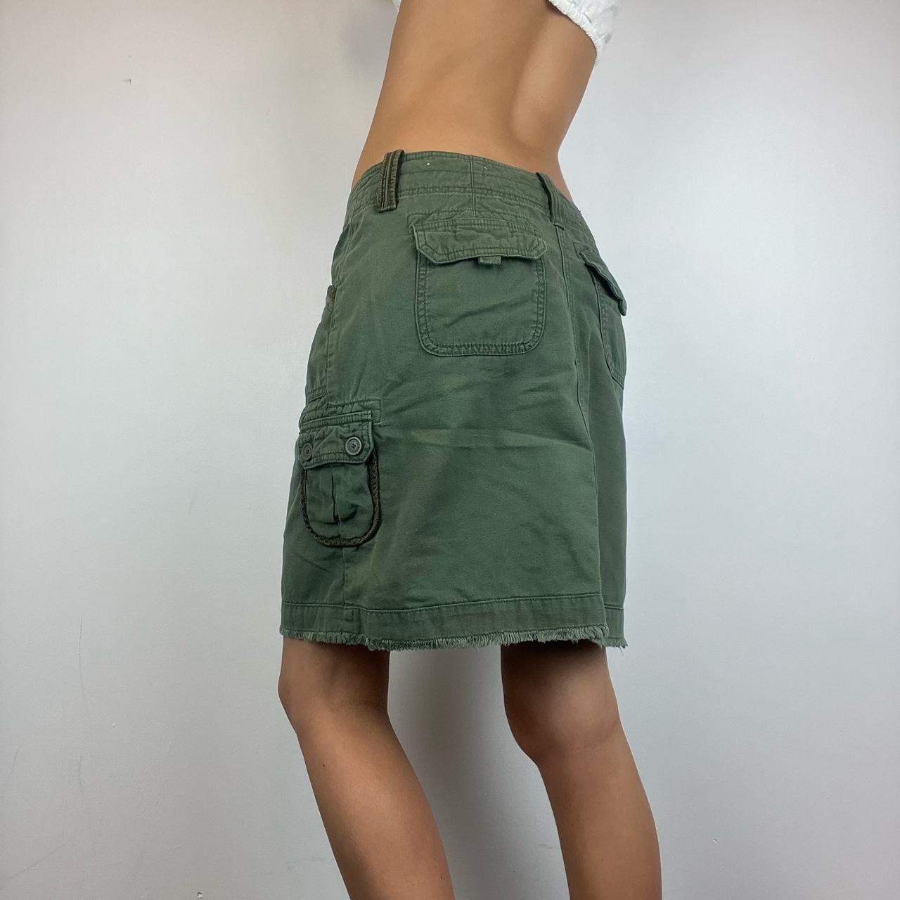 Cargo midi skirt