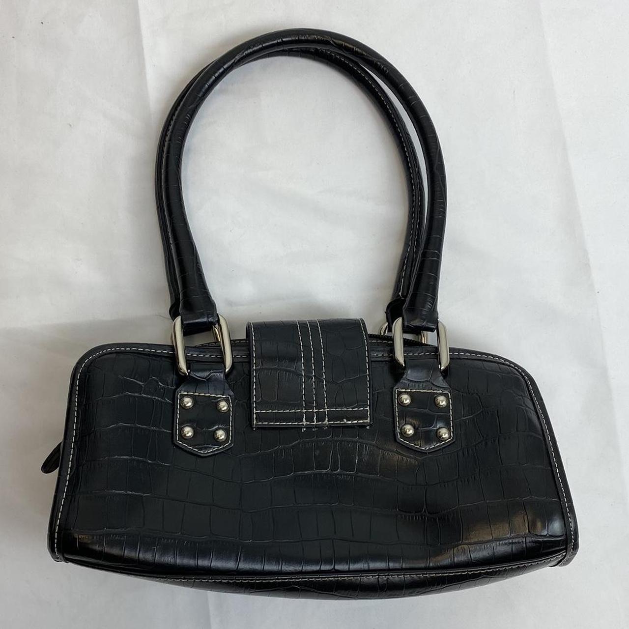 Leather Buckle Handbag