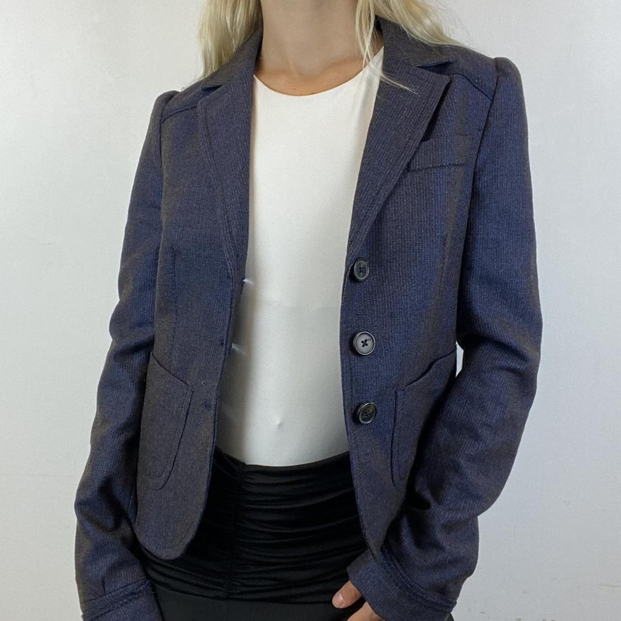 Navy blazer suit style jacket