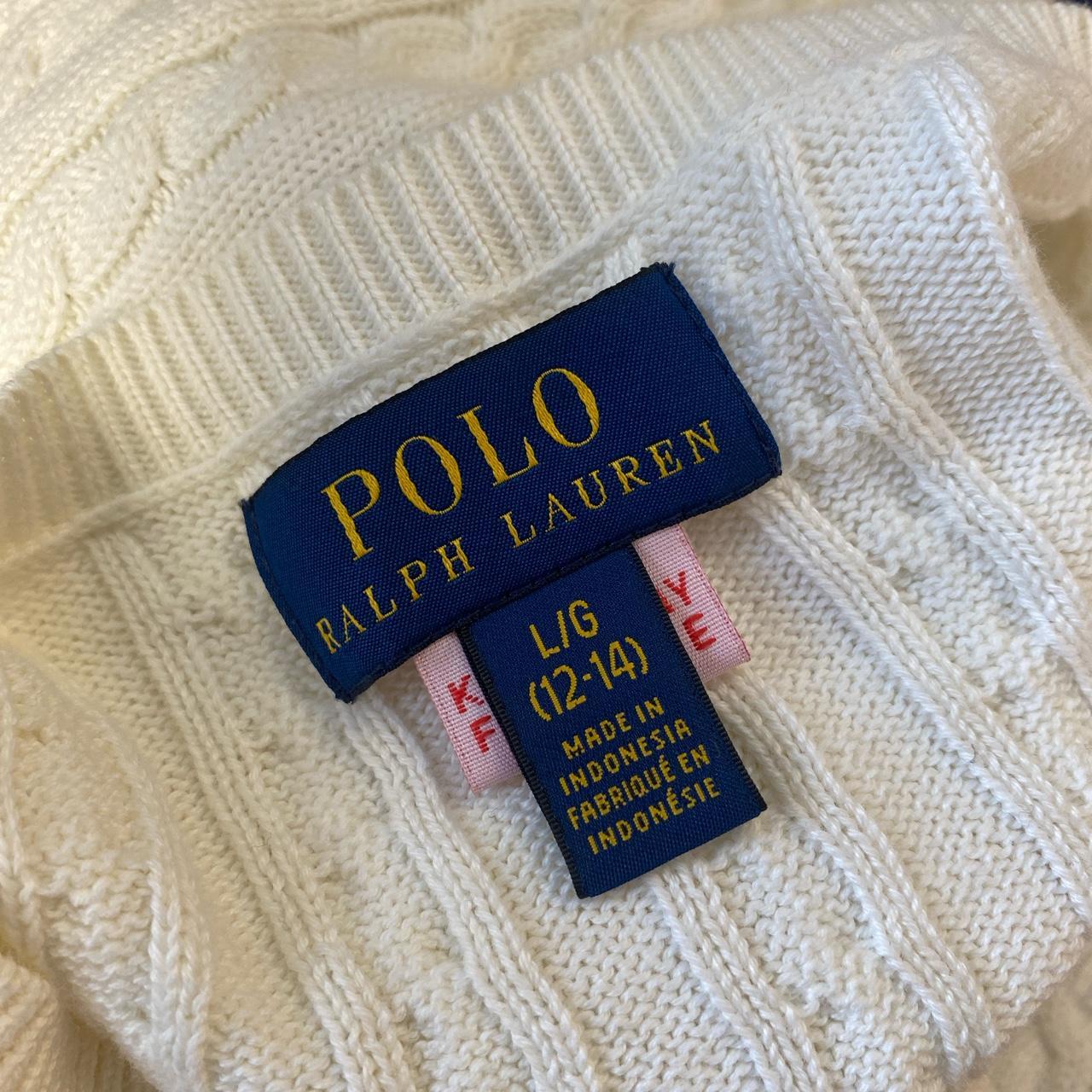 Ralph Lauren Polo cable knit cardigan