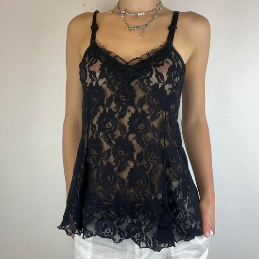 Lace Cami Top - M