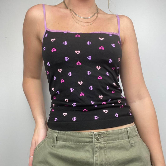 graphic print cami top