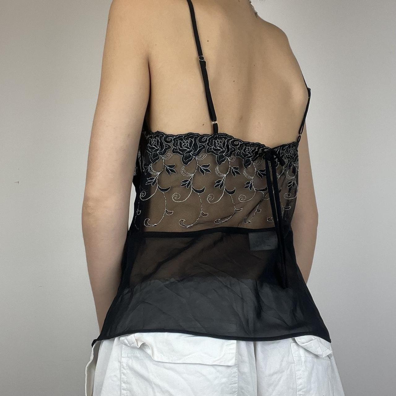 Sheer cami top