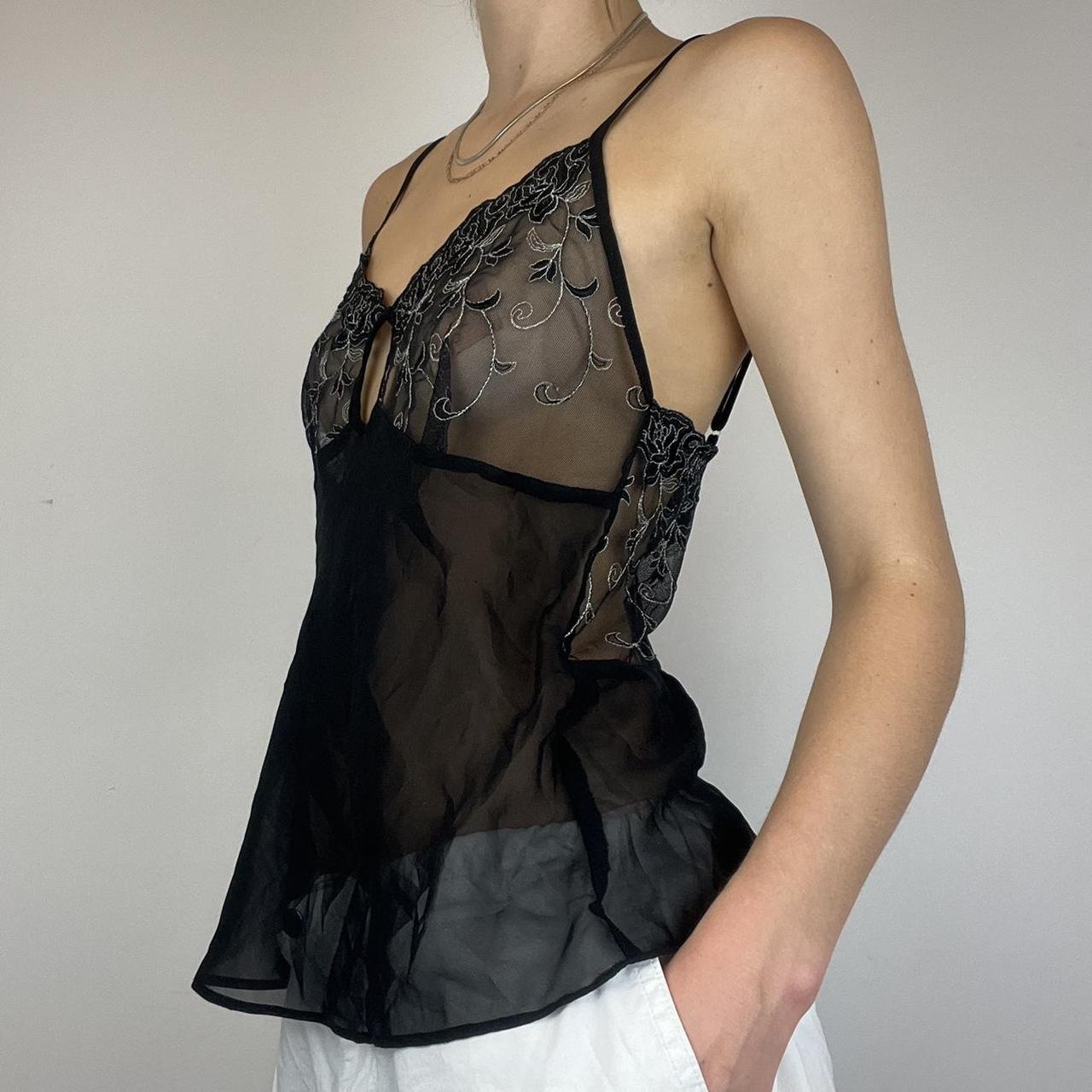 Sheer cami top