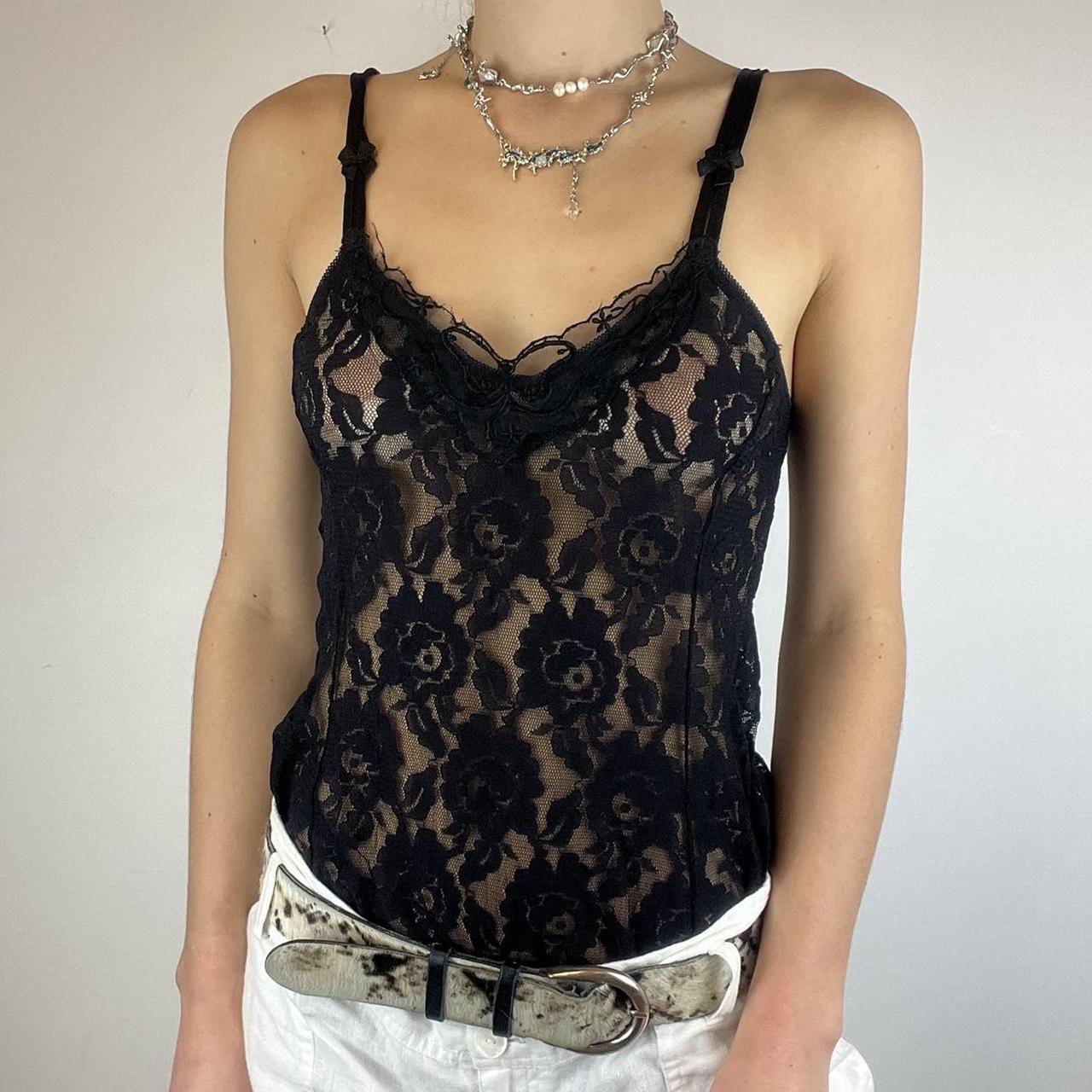 Lace Cami Top - M