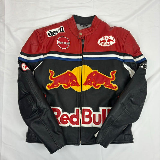 Leather Redbull Racing Jacket