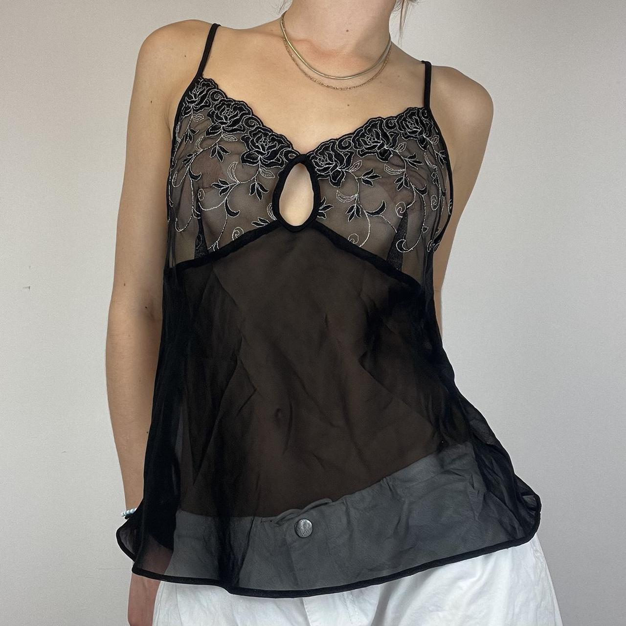 Sheer cami top