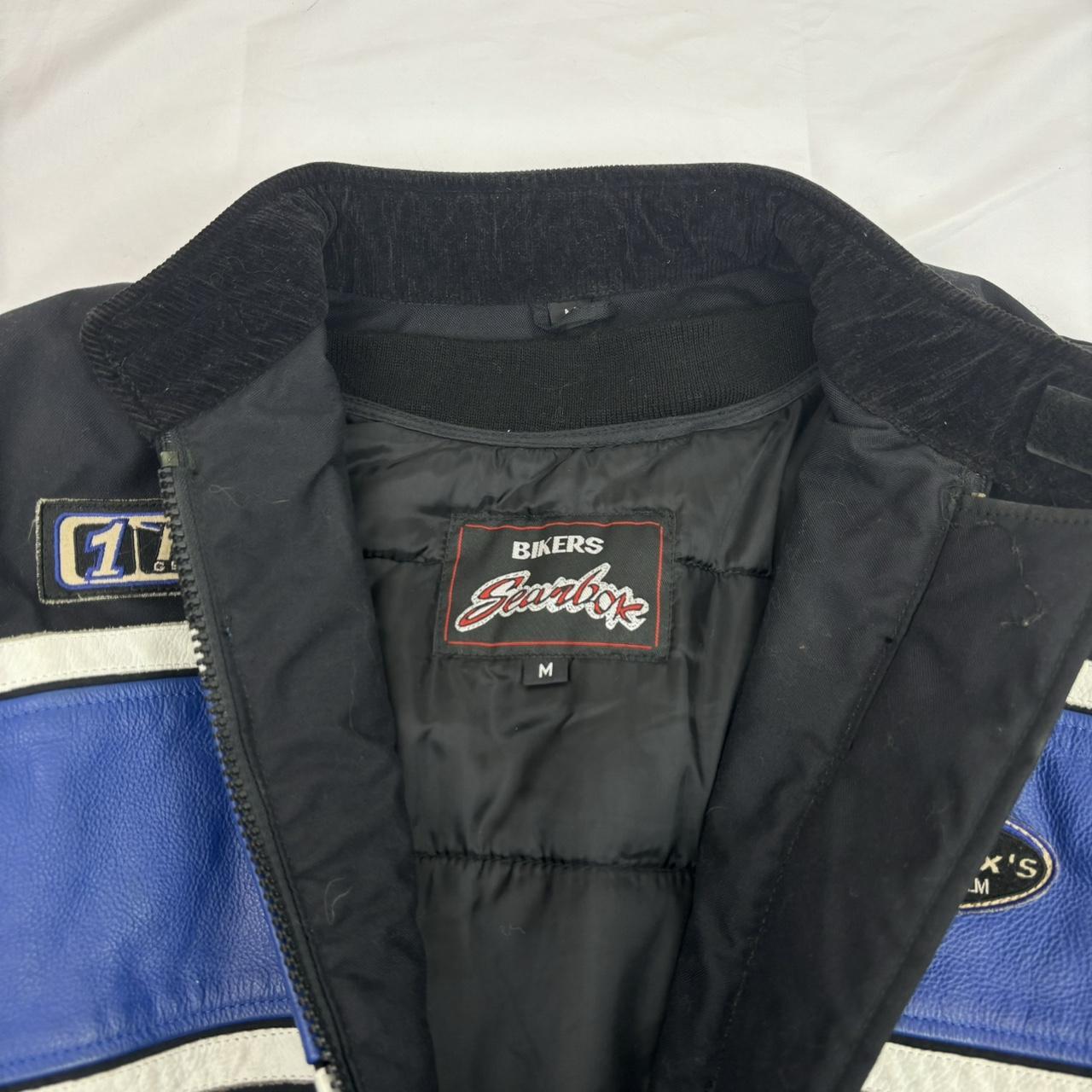 Blue and Black Racing Jacket