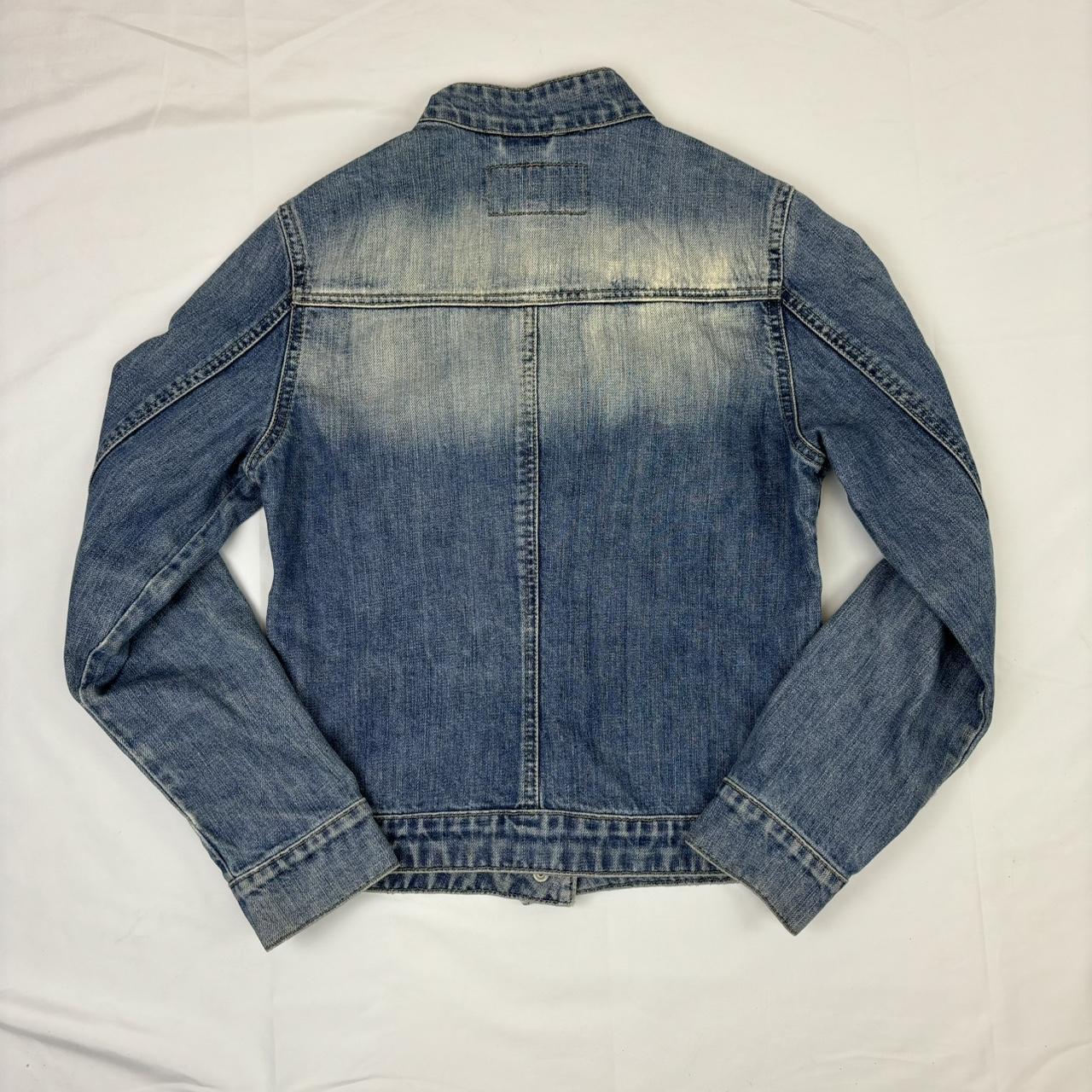 Zip Up Denim Jacket