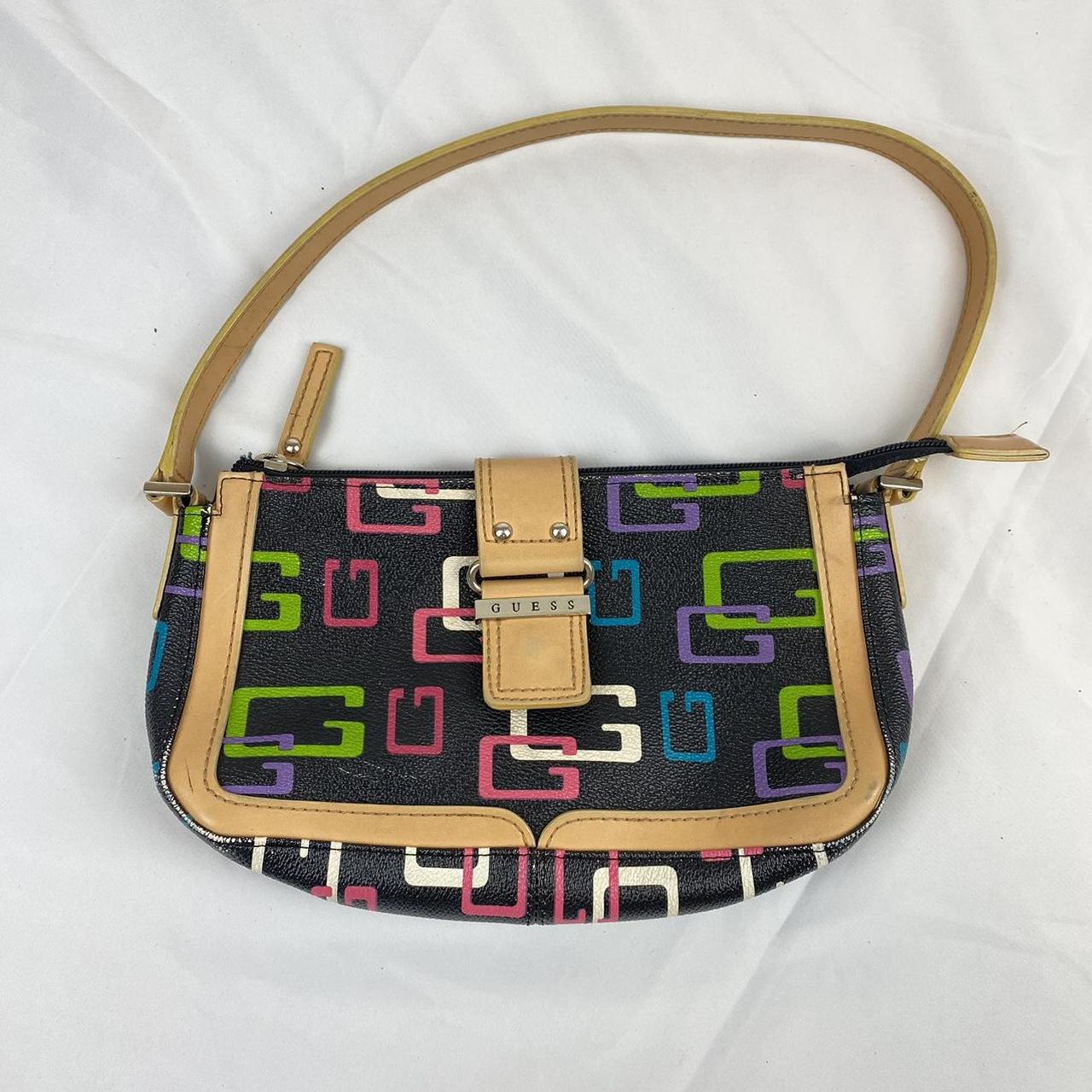 Guess Monogram Shoulder Bag