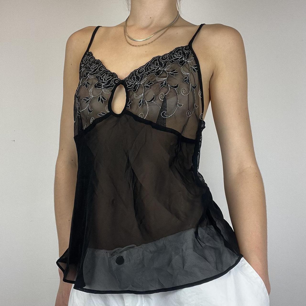 Sheer cami top