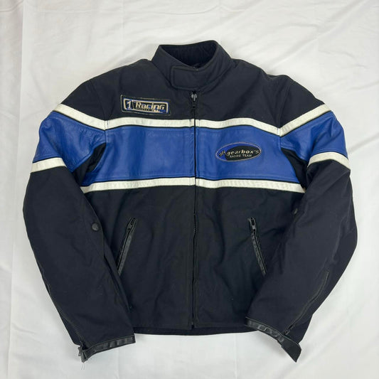 Blue and Black Racing Jacket