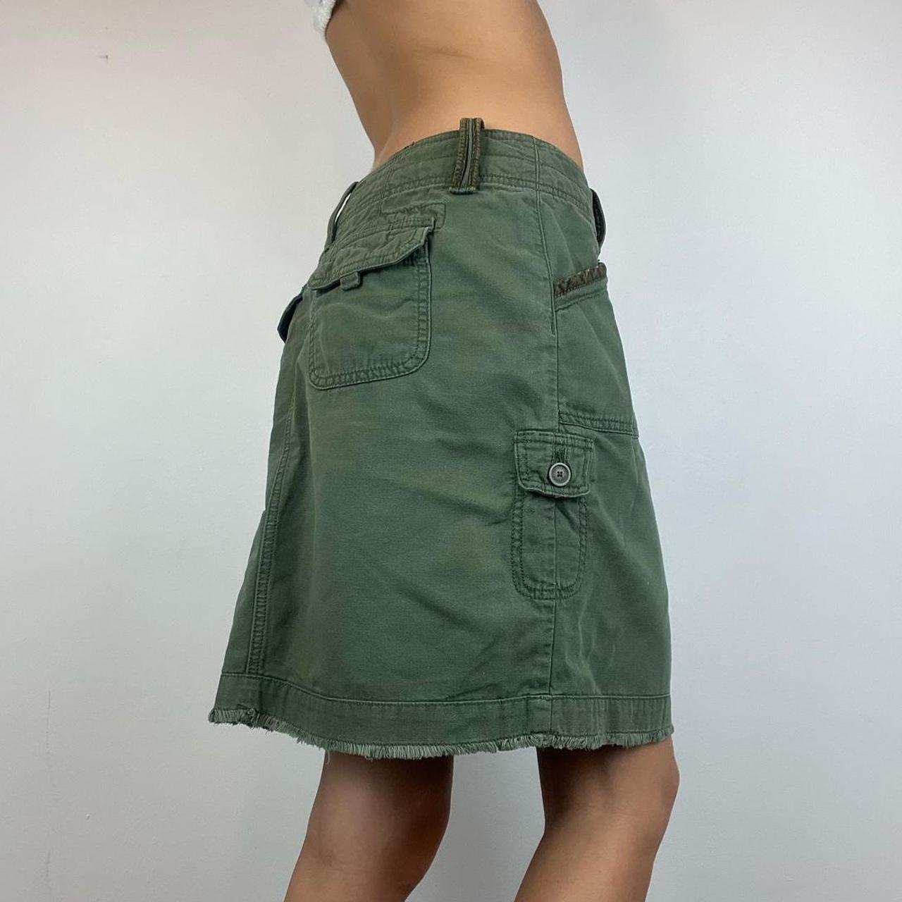 Cargo midi skirt